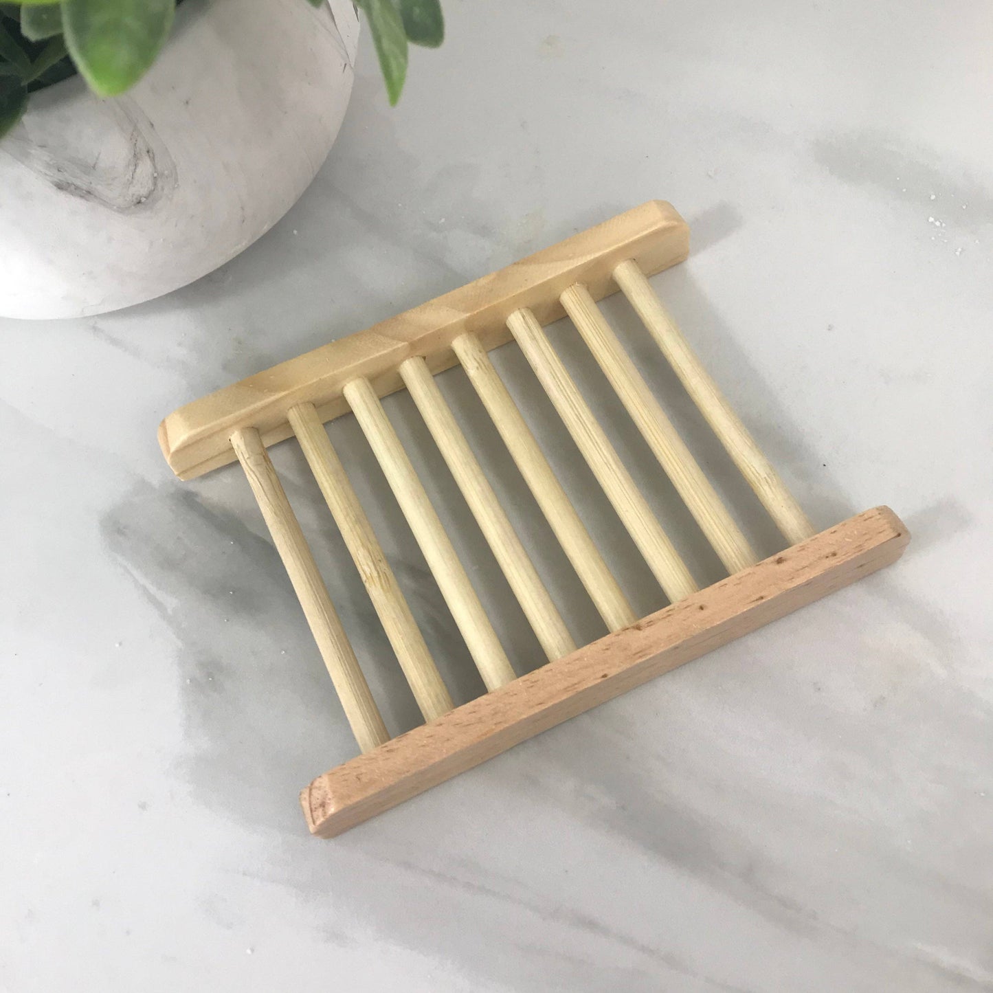 WOODEN SOAP DISH (BAMBOO)