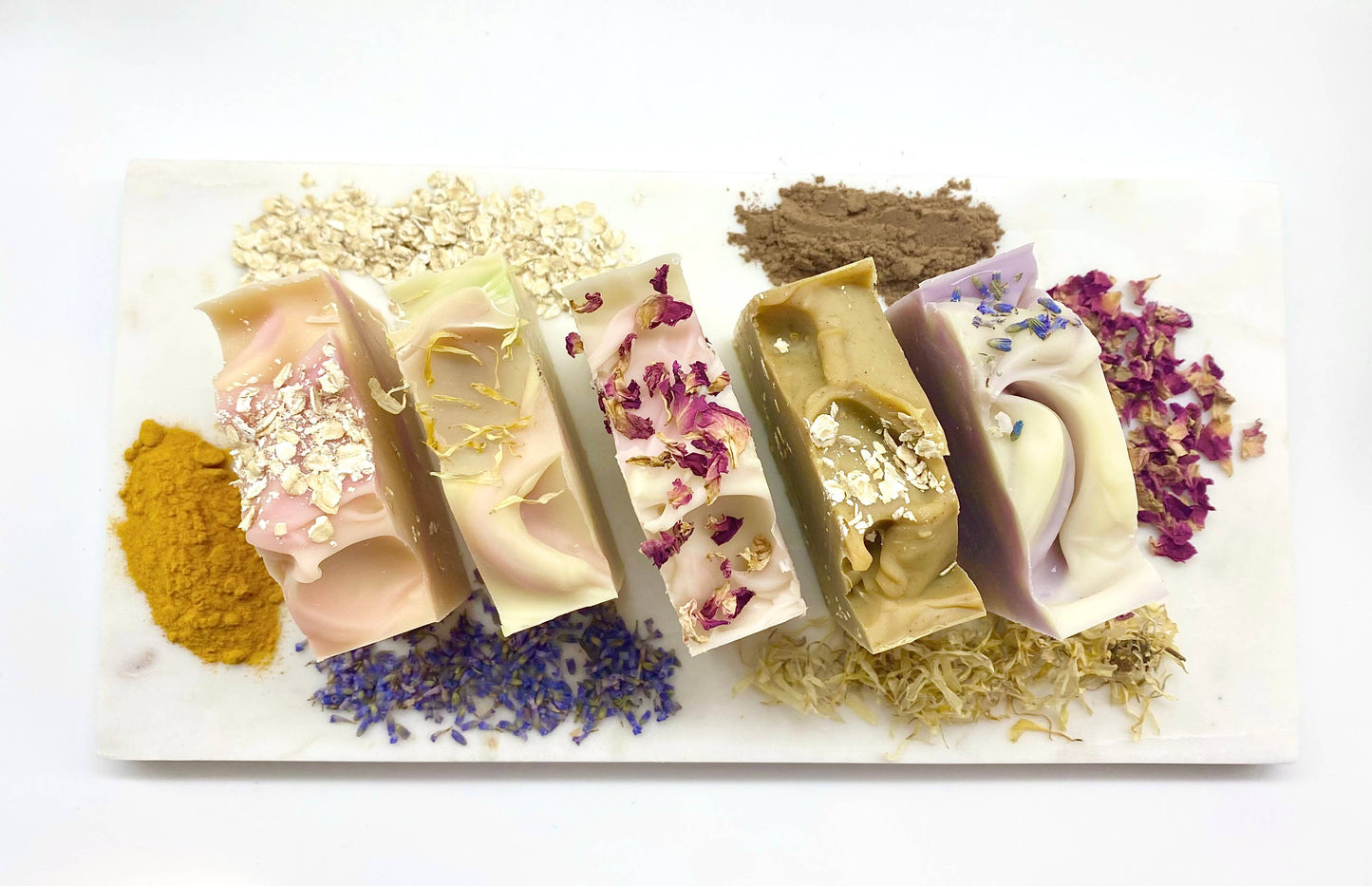 Wild Rose Handmade Soap Bar VEGAN COLD PROCESS