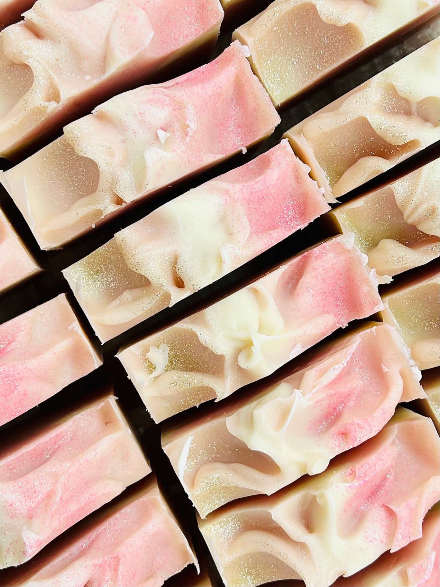 Pink Berry Mimosa Handmade Soap Bar VEGAN COLD PROCESS