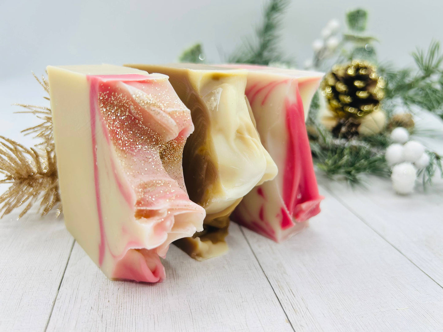 SEASONAL Winter Berry Handmade Soap Bar VEGAN