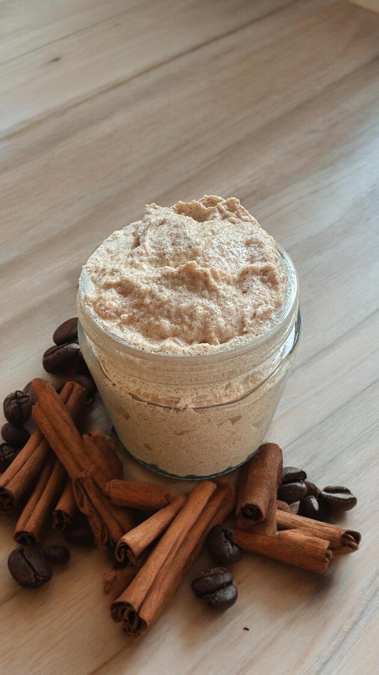 Cinnamon Latte Whipped Sugar Scrub