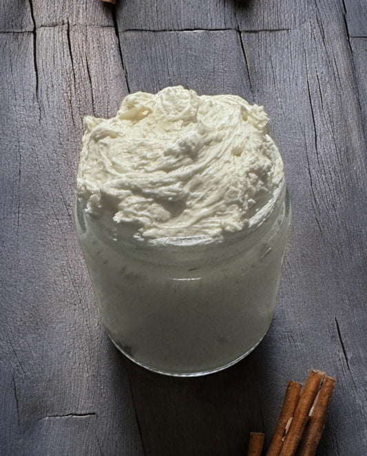 Cinnamon Latte Whipped Body Butter | All-Natural | Makes the Perfect Gift